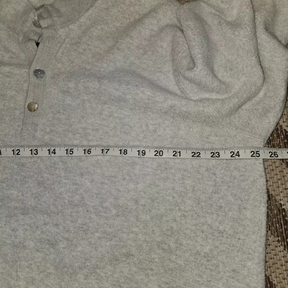 Soft Surroundings Women's CUDDLE PULLOVER Light Gray Size Large - Picture 15 of 16